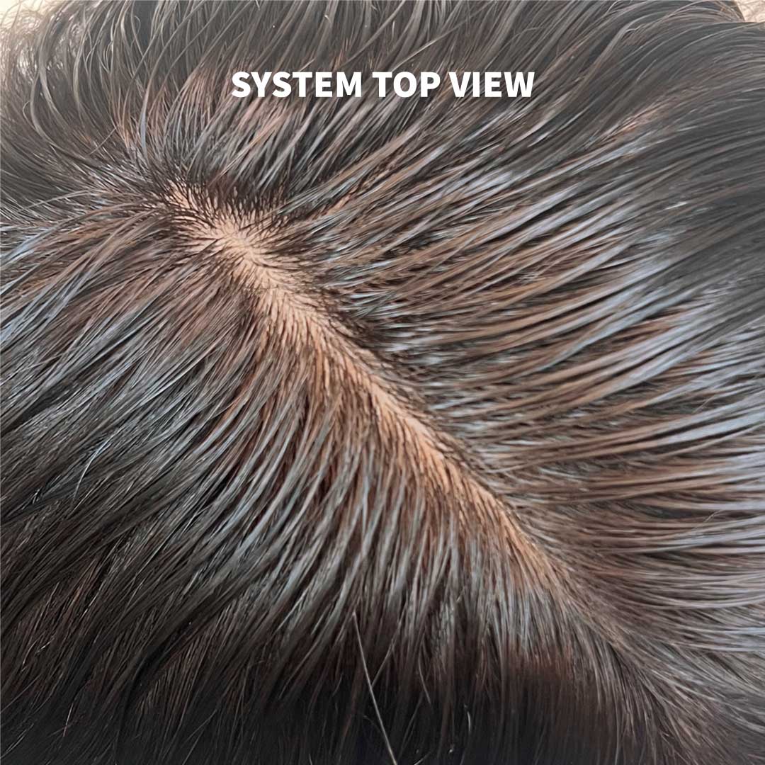 Topee Silk Base Hair System With Lace Front & Poly Sides | Ultra Natural Hair Quality - Topee