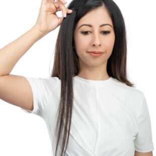 Single Piece Clip-in Hair Extensions | Straight Streaks for a Sleek Look