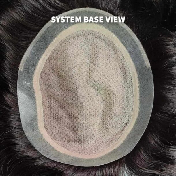 Topee Silk Base Hair Patch With Poly Sides And Superior Hair Quality - Image 2