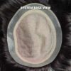 Topee Silk Base Hair Patch With Poly Sides & Basic Hair Quality