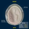 Topee Silk Base Hair Patch With Poly Sides & Better Hair Quality - Image 2